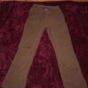 Brown Women’s Bootleg yoga pants
